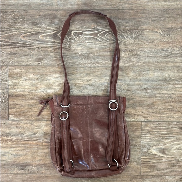 The Sak Ventura 100% Leather Convertible Backpack Messenger Crossbody Bag Purse - Picture 3 of 12